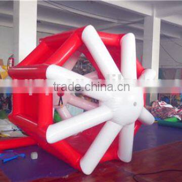 large inflatable water toys, inflatable water wheel roller