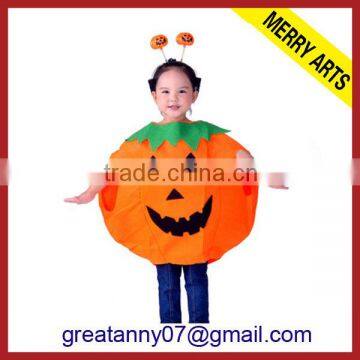 China Wholesale Cute baby girl anime kids pumpkin cosplay costumes for sale