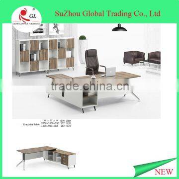 Hot selling high quality "L" shaped executive desk modern