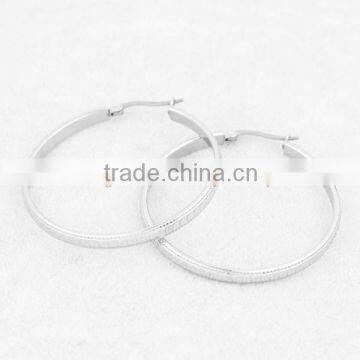 316L stainless steel hoop earrings