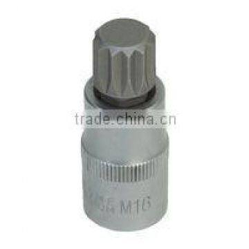 M16 XZN bit, for transmission fluid drain plugs, brake calipers