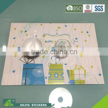 Hot selling eco-friendly OEM factory customized red placemats