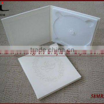 Emboss Paper Wedding CD/DVD Box,Leatherette Paper CD/DVD Cases Leatherette Paper CD/DVD Albums