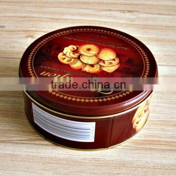 New Product Hot Sale Round Cookie Tin Box photo-5