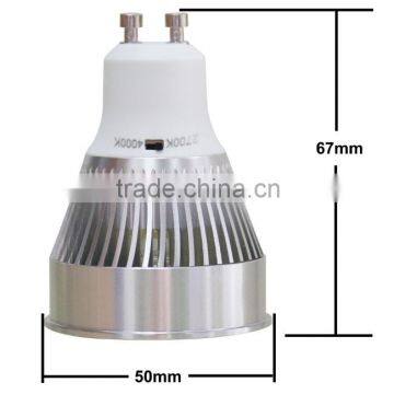 7W GU10 Color Temperature Adjustable LED Spotlight photo-3