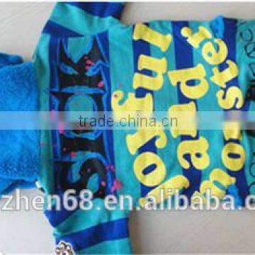 The Boy's Fashion Hooded Splicing Unlined Upper Garment Apply to the U.S. Market photo-6