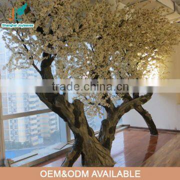 indoor wholesale artificial cherry blossom tree for wedding decoration