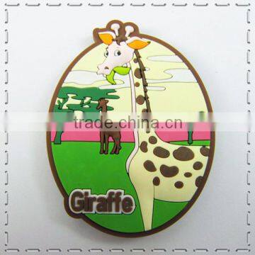 2015 Strong and Permanent Animal Prints Popular PVC Fridge Magnet