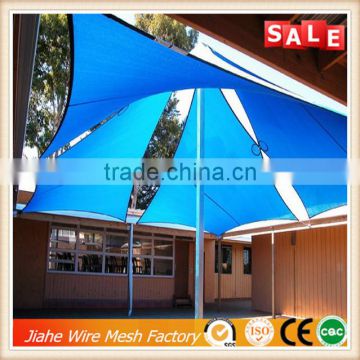 high quality car parking shade cloth /car parking shade net sun sail shade factory/export sun shade netting for car parking