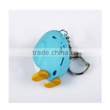 penguin keychain with sounds and LED