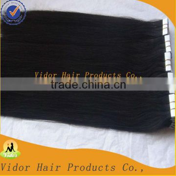 Wholesale Tape Hair Raw Unprocessed 100% Brazilian Virgin Hair