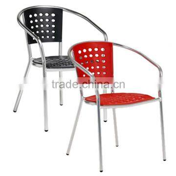 Trade assurance aluminum chair cover with plastic slats