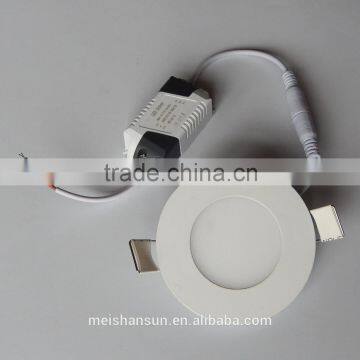 3w aluminum led lamp round panel light