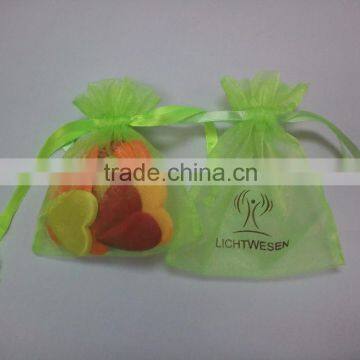 stylish custom printed organza gift bag for candy