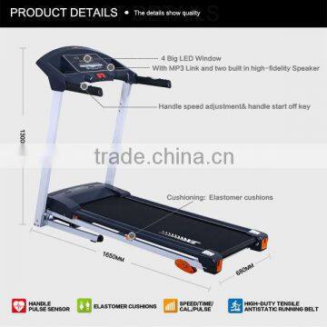 Best Home Use Fitness Treadmill With MP3 for Sale Made in China photo-3