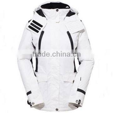 Man Unit White Snowboard Jacket