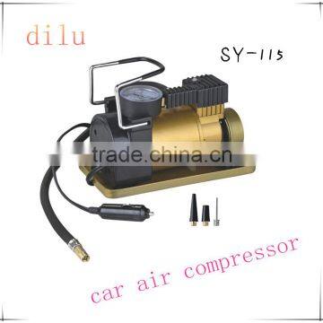 High quality car air compressor, DC12v air pump, 150psi air inflator, 1*cylinders air compressor