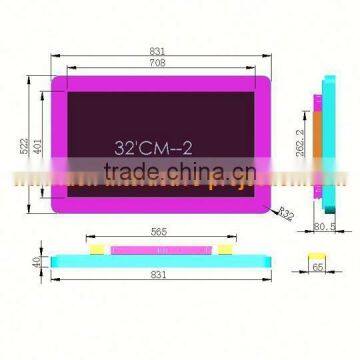 touch table/touch monitor/touch screen monitor/projected capacitive touch/multi-touch/lcd display/pcap