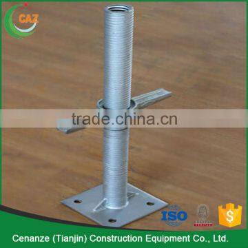 38*4*600mm Scaffolding manual adjustable screw jack
