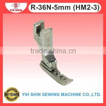 Industrial Sewing Machine Parts Sewing Accessories Roller Feet Foot Single Needle R-36N-5mm (HM2-3) Presser Feet/Foot