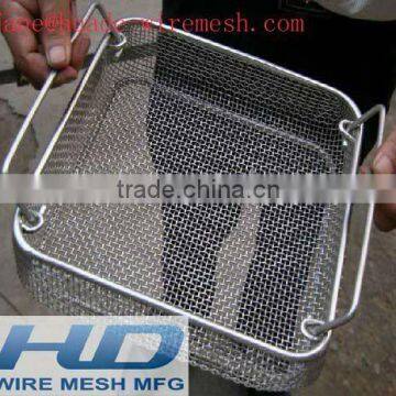 stainless steel wire mesh basket