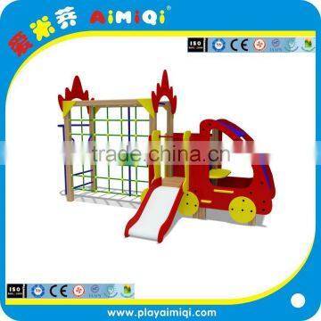 Amusement Park Children Wood Playground Slide Set/Wood playground