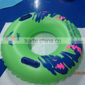 Custom Design Inflatable Double Ski Tub/inflatable Pvc Snow Tube