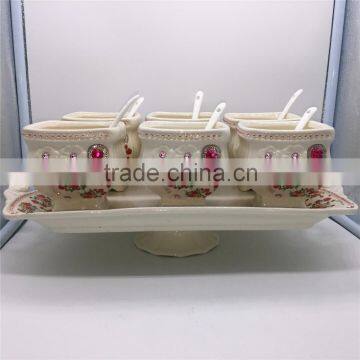 Can be Customized 2016 Hot Promotional Ceramic Tea Cup Set photo-3
