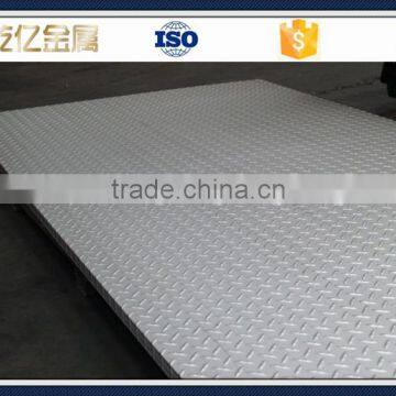 2016 Galvanized Checkered Steel Plate Factory Direct Sale Hot Selling Factory Price