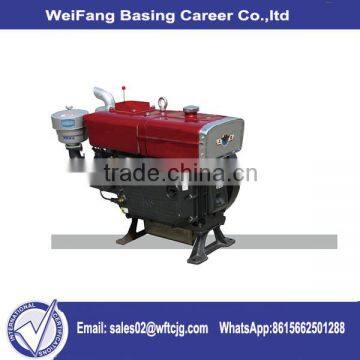 price of water cooled single cylinder 15hp diesel engine from china manufacturer