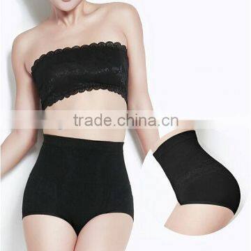 High Cut Design Soft Seamless Plain Panties Comfortable Underwear For Ladies