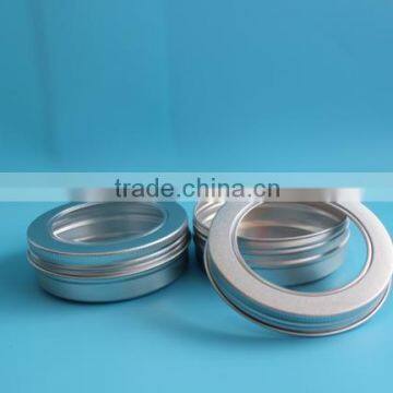 Latest Design Main Product Round Aluminum Can With Transparent Window Cap photo-4