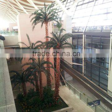 High Simulation Palm Tree Decorative Artificial Tree For Railway Station Decoration photo-3