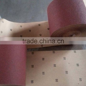 big size sandpaper roll for metal/wood