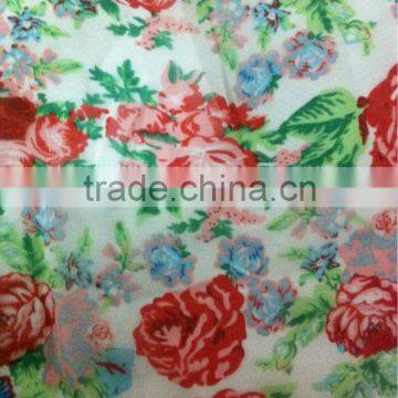 US$ 1/M up Chiffon Print Fabric Textile Stock Stocklot031