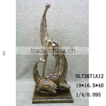 2013 new product resin giraffe gift