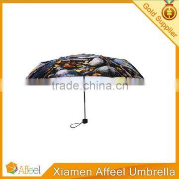 christmas gift 3 folding hands open umbrella