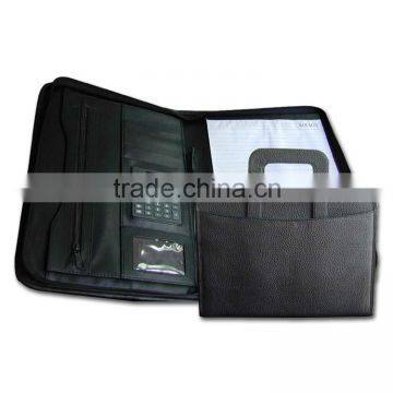 Custom Agenda Books, Organizer Book, Portfolio Memo with Zipper (BLY5-4010PP)