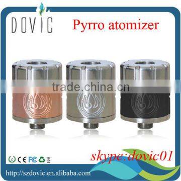 Black pyrro rda atomizer copper pyrro rda atomizer and stainless pyrro atomizer with best price