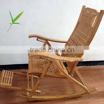 High Quality Foldable Bamboo Rocking Chair photo-4