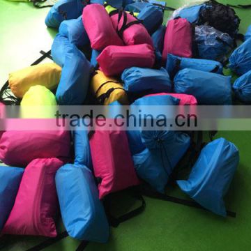 Hot sale Summer Compression Sleeping Air Bag/ Inflatable Bag/ Sleeping Sofa Bed Outdoor Use