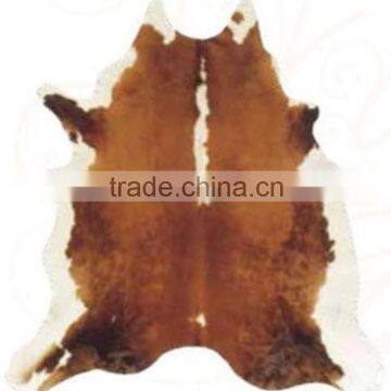 Natural cowhide rug