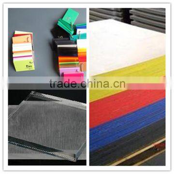 Jumei factory excellent transparent/color/opaque Plexiglass Sheets, cast acrylic sheet