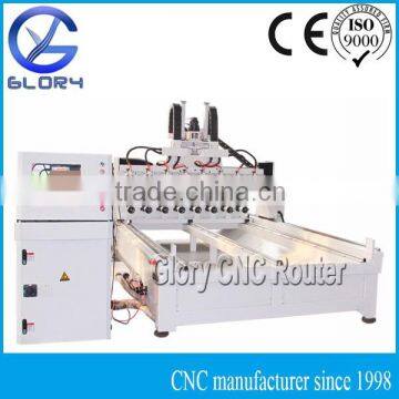 Multi Function Rotary Router Machine 3D 8 CNC