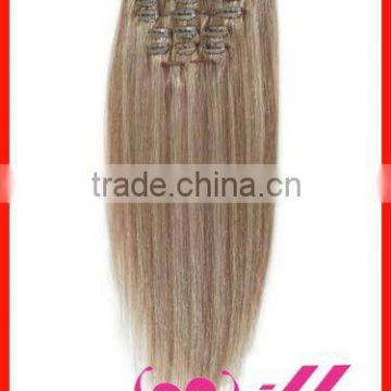 Wholesale clip in hair extensions for african american Clip In Hair Remy Hair Weaving Hair Extension Snap Clip Hair Clips