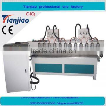 TJ12525(2500*2500mm )multi Spindle Wood Relief Engraving Cnc Router photo-4