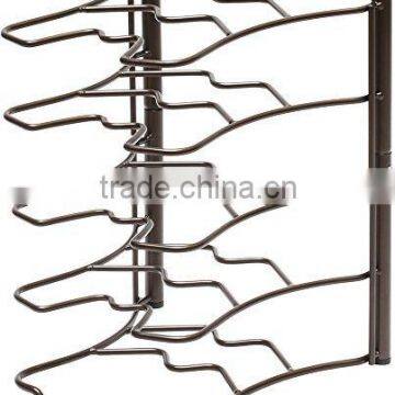 Factory Price Metal Kitchen Cabinet Pan Rack