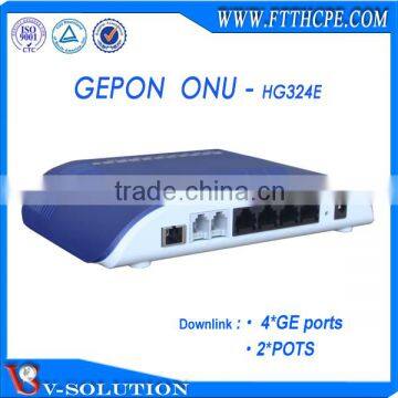 4GE+2FXS EPON ONT Fiber Optical VoIP Home Gateway