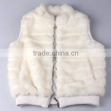 Sya hot sale new deisign fashion women fashion winter fur vest