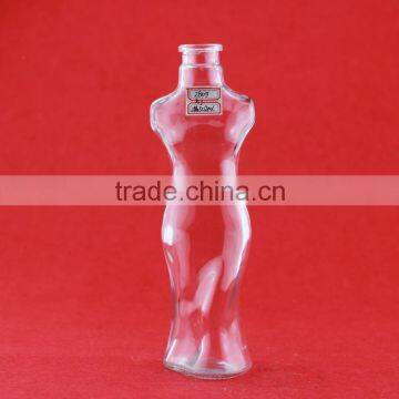 Hot Sell 500ml Glass Bottle Empty Juice Bottle Woman Shape Liquor Bottle photo-6